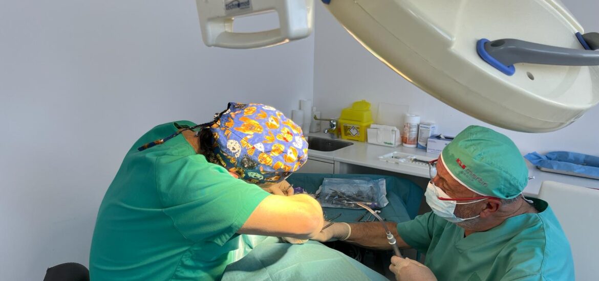 Cirugía de cierre de fisura palatina