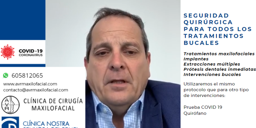 Seguridad quirúrgica frente al COVID-19 para todos los tratamientos bucales